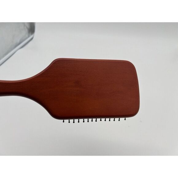 Leaf Flower Wooden Paddle Hair brush Professional Styling Tool 10 X 3.5 “ - Picture 4 of 5